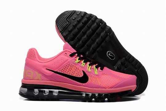 Nike Air Max 2013 Peach Black Men's Women's Shoes-08